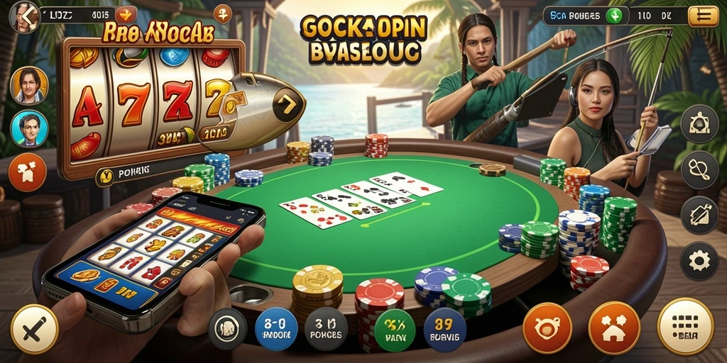 Screenshot menampilkan karakter utama dalam aksi.