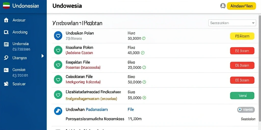 Tampilan antarmuka yang sederhana dan menarik.
