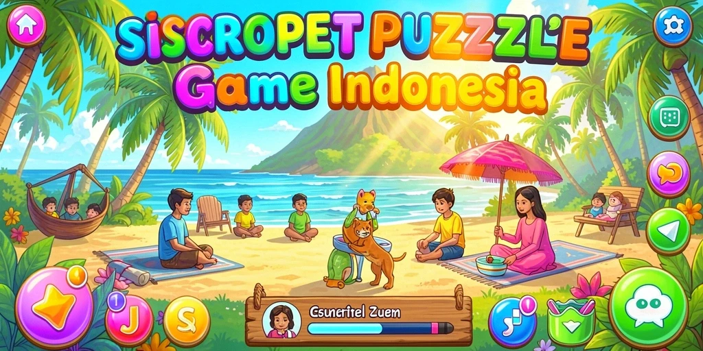 Tampilan awal game yang mengesankan.