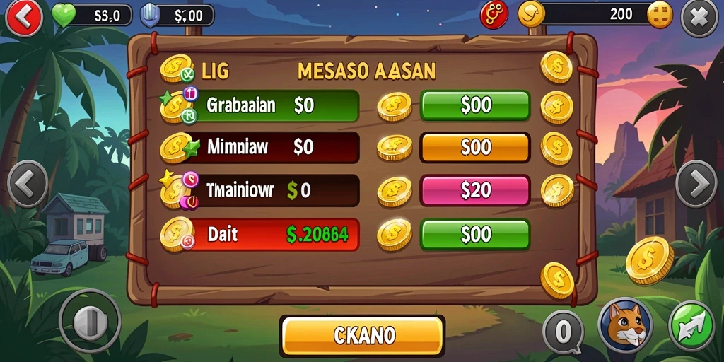Tampilan awal yang menarik dan user-friendly.