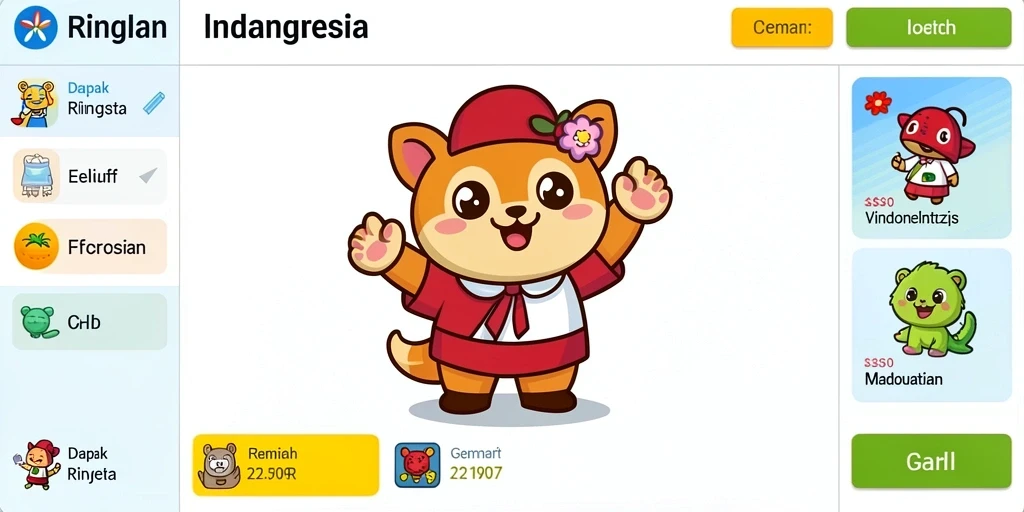 Tampilan antarmuka yang menarik dan mudah digunakan.