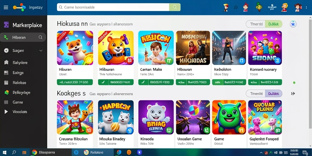 Tampilan awal JUARA666 yang menarik dan penuh warna.