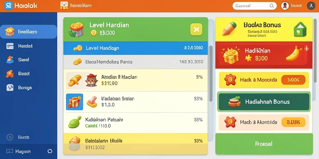 Tampilan antarmuka LOKETHOKI yang intuitif dan menarik.