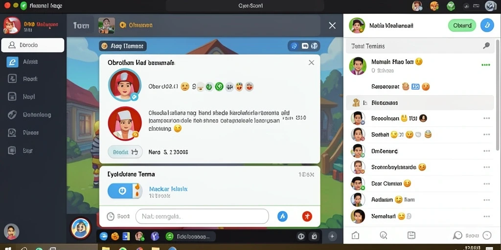Screenshot menampilkan gameplay yang dinamis dan menarik.