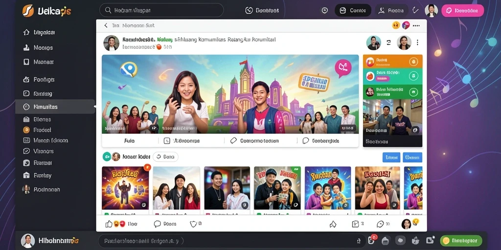 Tampilan antarmuka yang user-friendly dan modern.