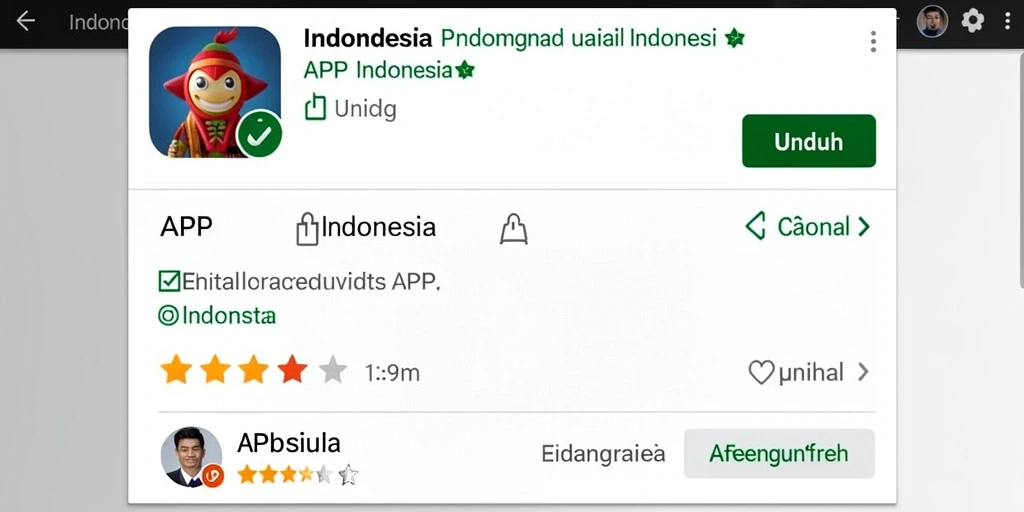Tampilan awal yang menarik dan sederhana.