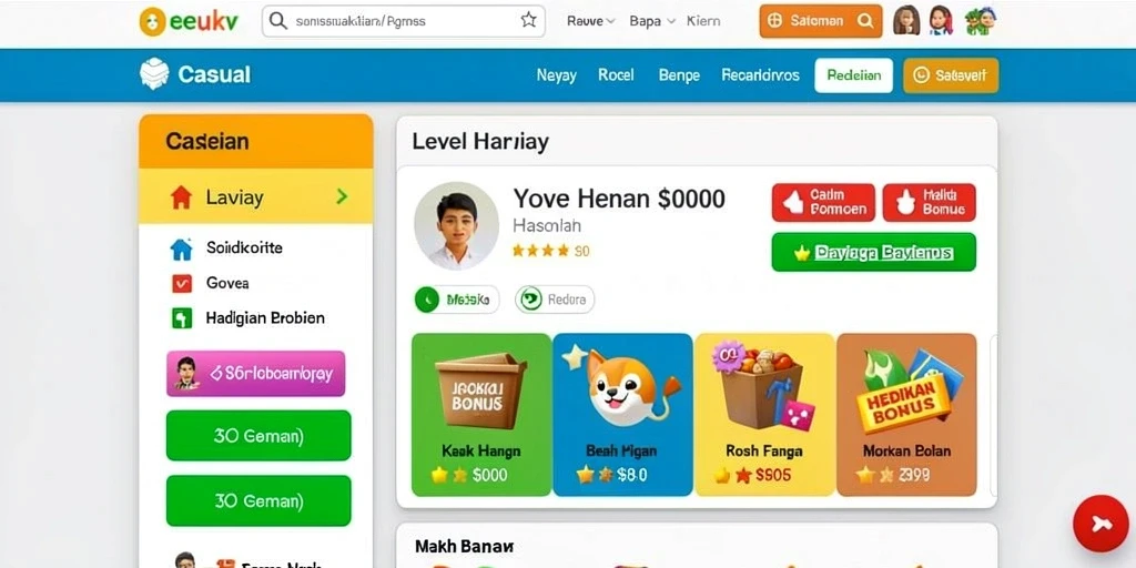 Tampilan utama PUTERMEGA yang menarik.