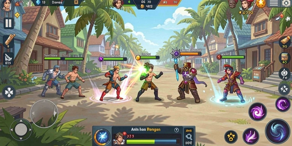 Screenshot menunjukkan misi baru yang menarik.