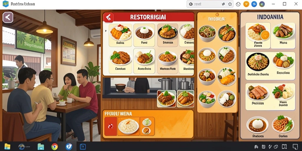 Tangkapan layar menunjukkan permainan slot yang seru.