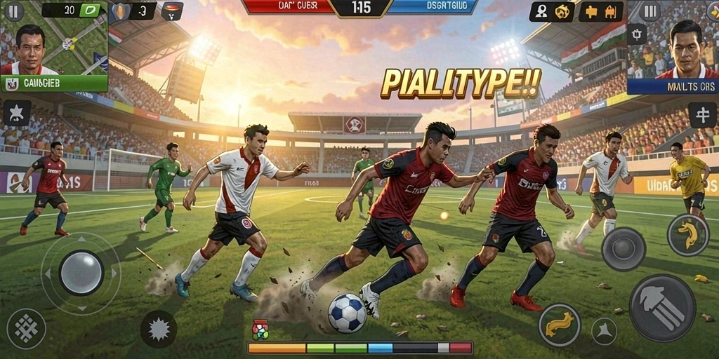 Tangkapan layar menampilkan grafik menawan UH77.