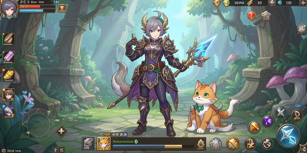 Tampilan utama game WATITOTO dengan desain menarik.