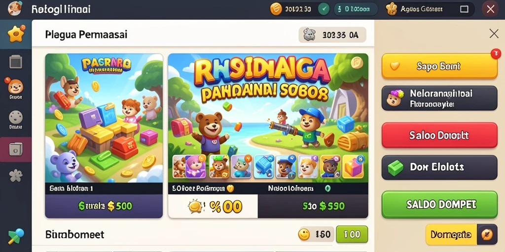 Tampilan awal X168 yang menarik dan mudah dinavigasi.
