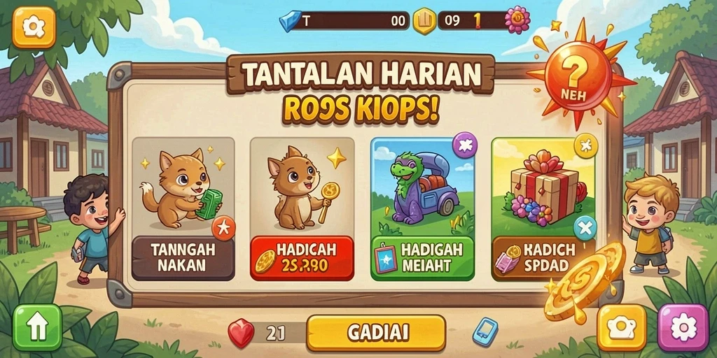 Tampilan antarmuka pengguna yang intuitif dan nyaman.